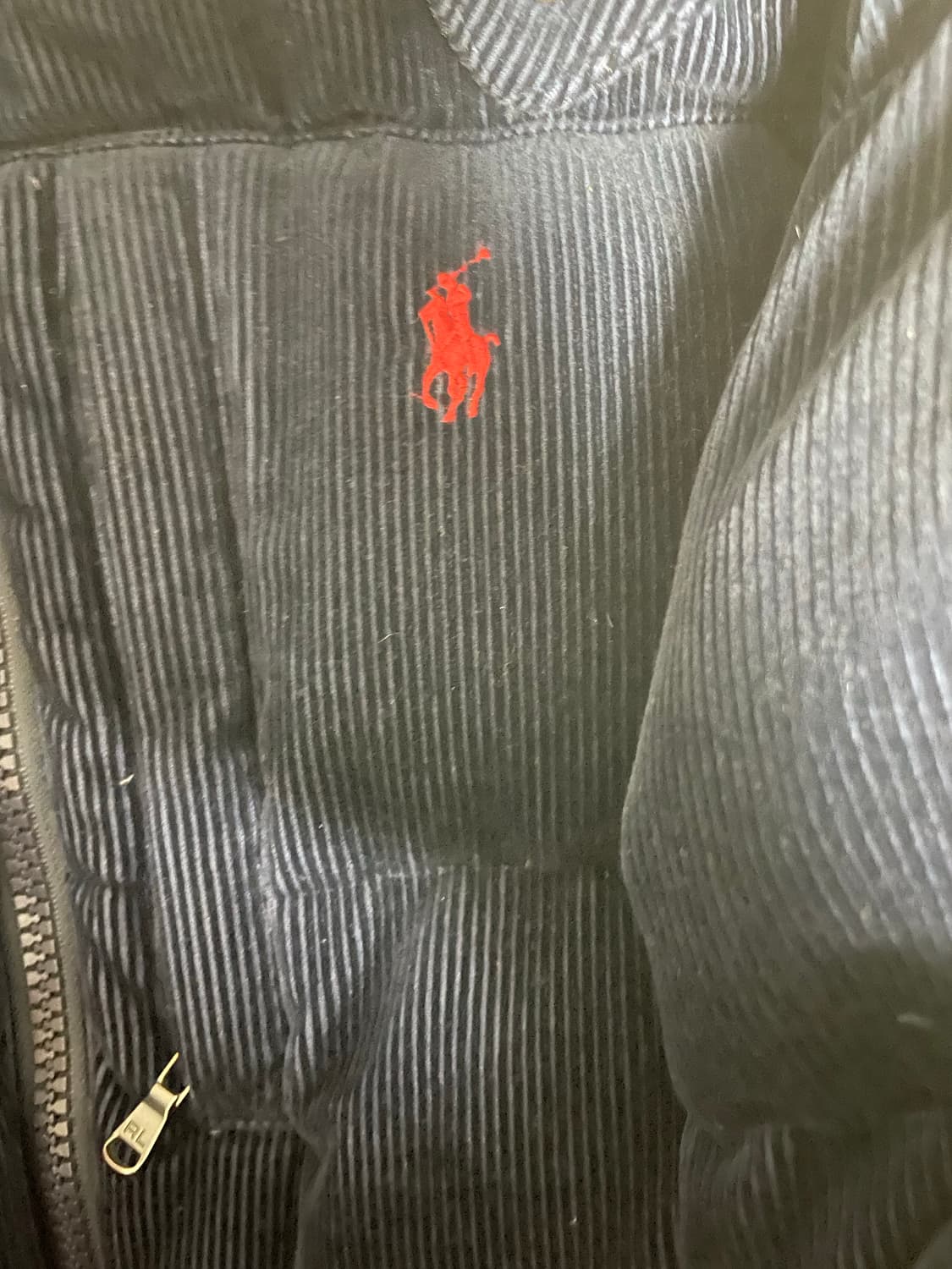 폴로 코듀로이 패딩 상품이미지3