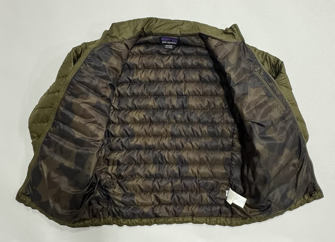 파타고니아 경량패딩 올리브/카모 상품이미지2