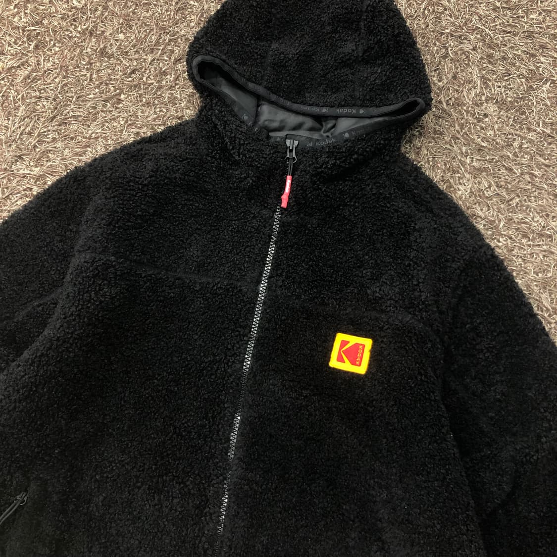 L 코닥 플리스 후드집업 후리스 자켓 상품이미지2