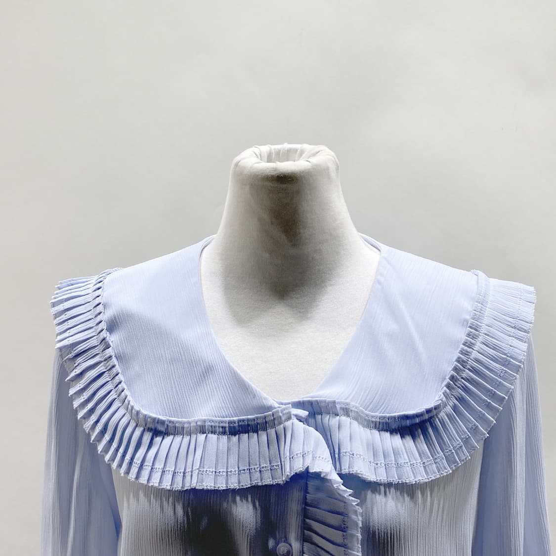 케이엘바이린 여성블라우스 소라색 55-77 상품이미지2