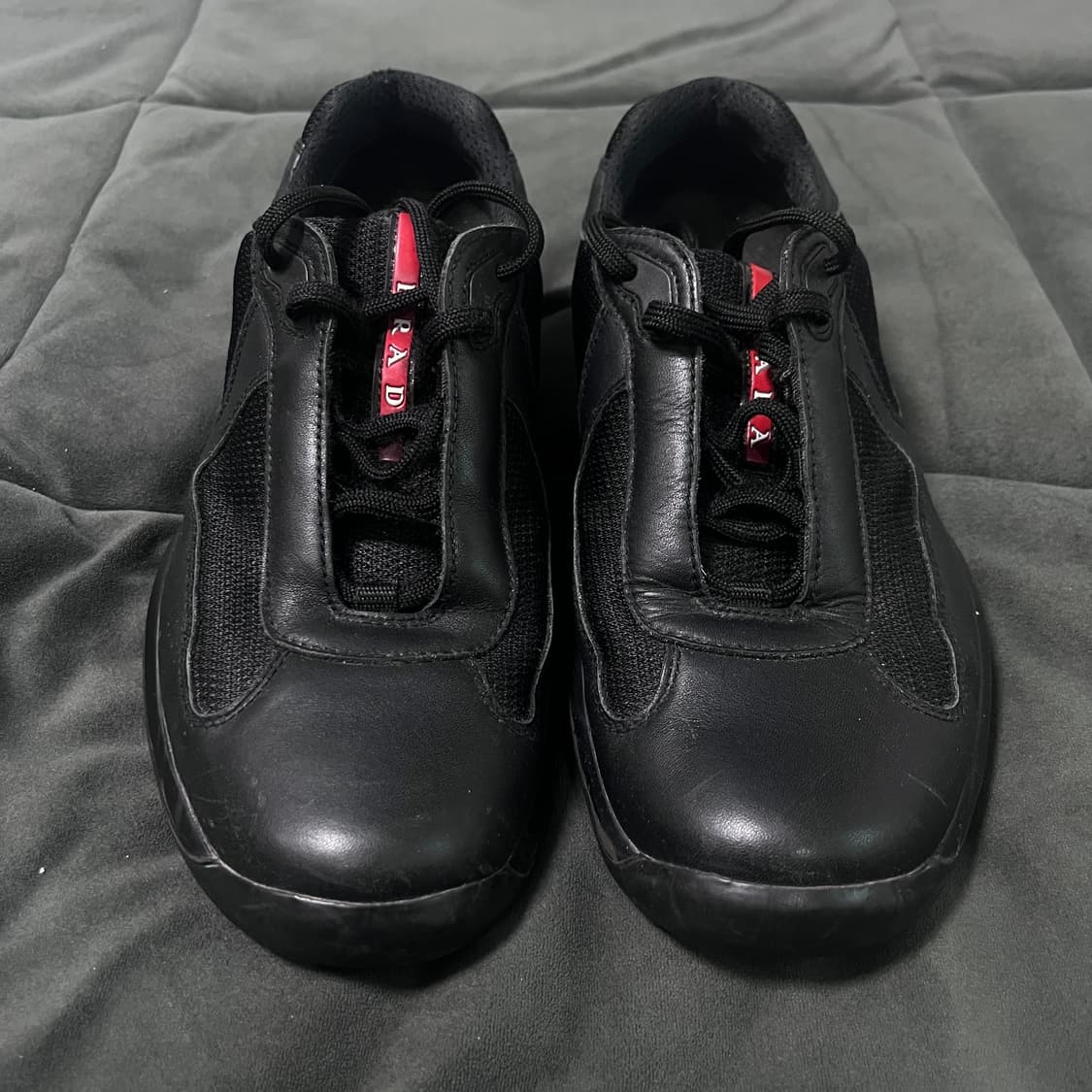 프라다 아메리카컵 블랙(무광) 빈티지 UK8 270-275 상품이미지2