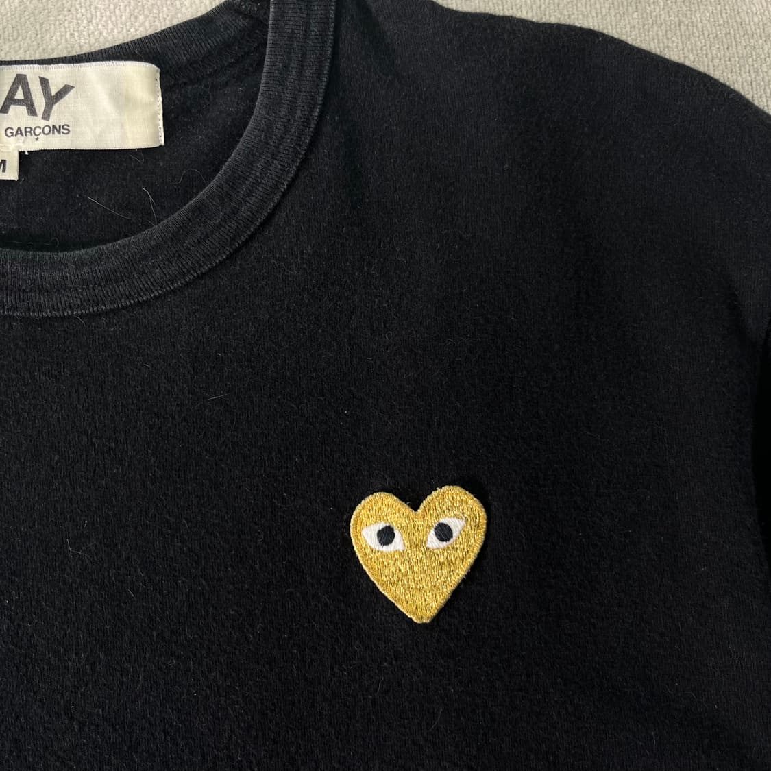 95 꼼데가르송 하트와펜 반팔 티셔츠  상품이미지3