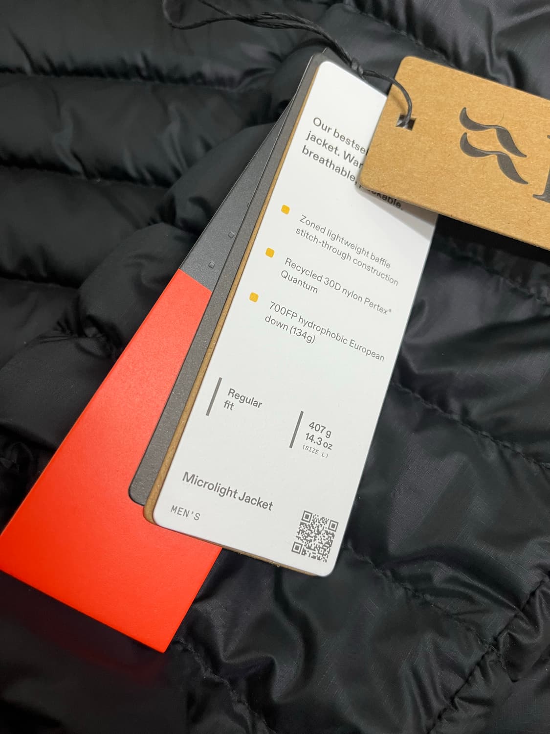 Rab 랩 마이크로자켓 블랙 s 경량패딩 상품이미지6