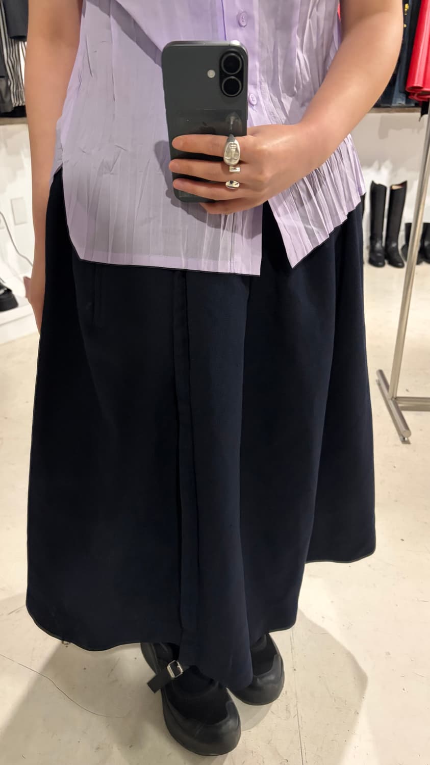 Cutting Line Detail Volume Skirt 상품이미지8