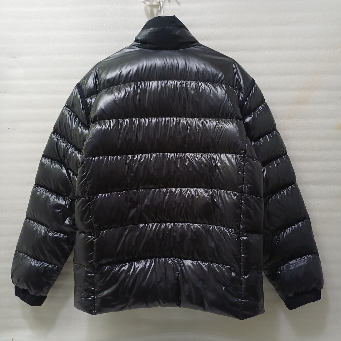 코오롱 카펠라 숏 유광 구스 다운 패딩 남성 L 100 블랙 사랑봉봉 상품이미지2