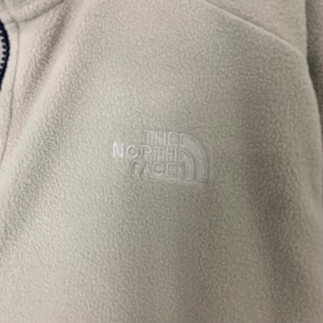 노스페이스 베이지 플리스 후리스 자켓 상품이미지4