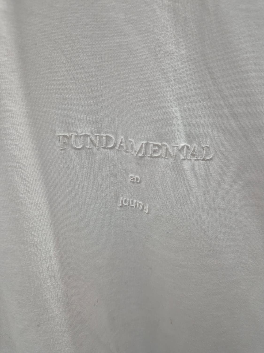 준지 기본 로고 반팔티 S 상품이미지3