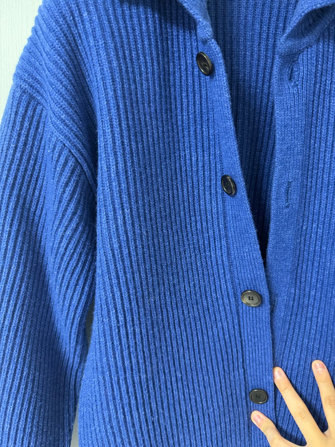 아모멘토 리브드 가디건 상품이미지7