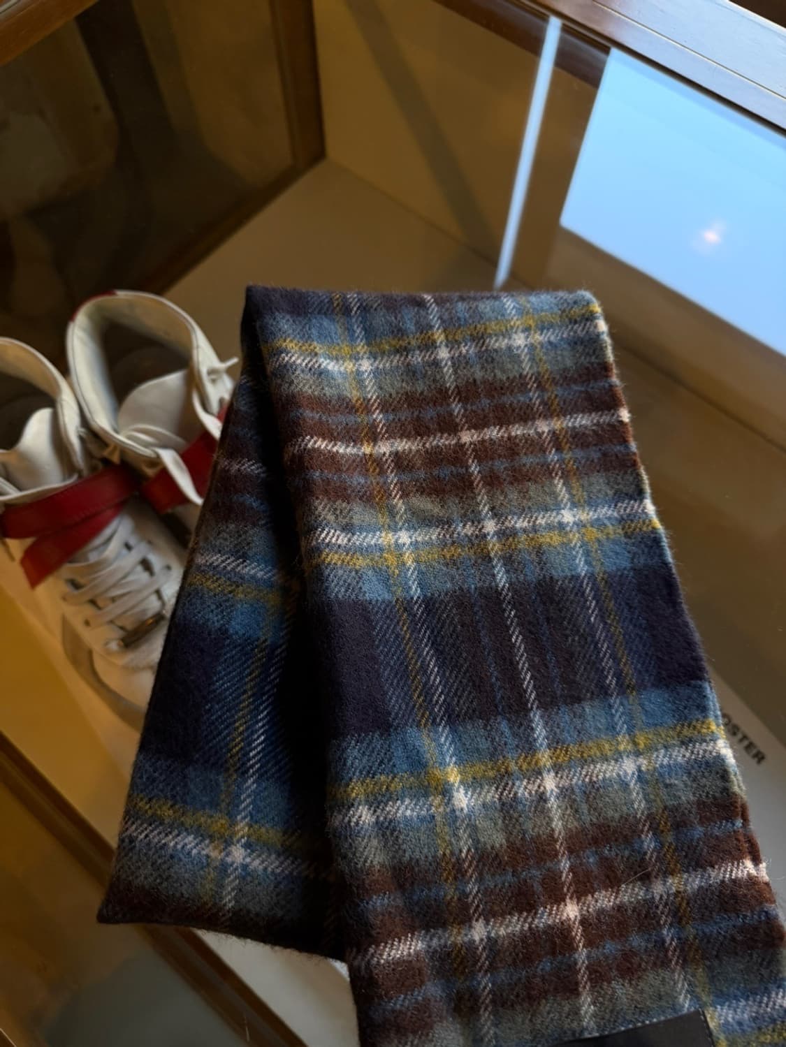 LOCHARRON X 클럽모나코 램스울 머플러 상품이미지2