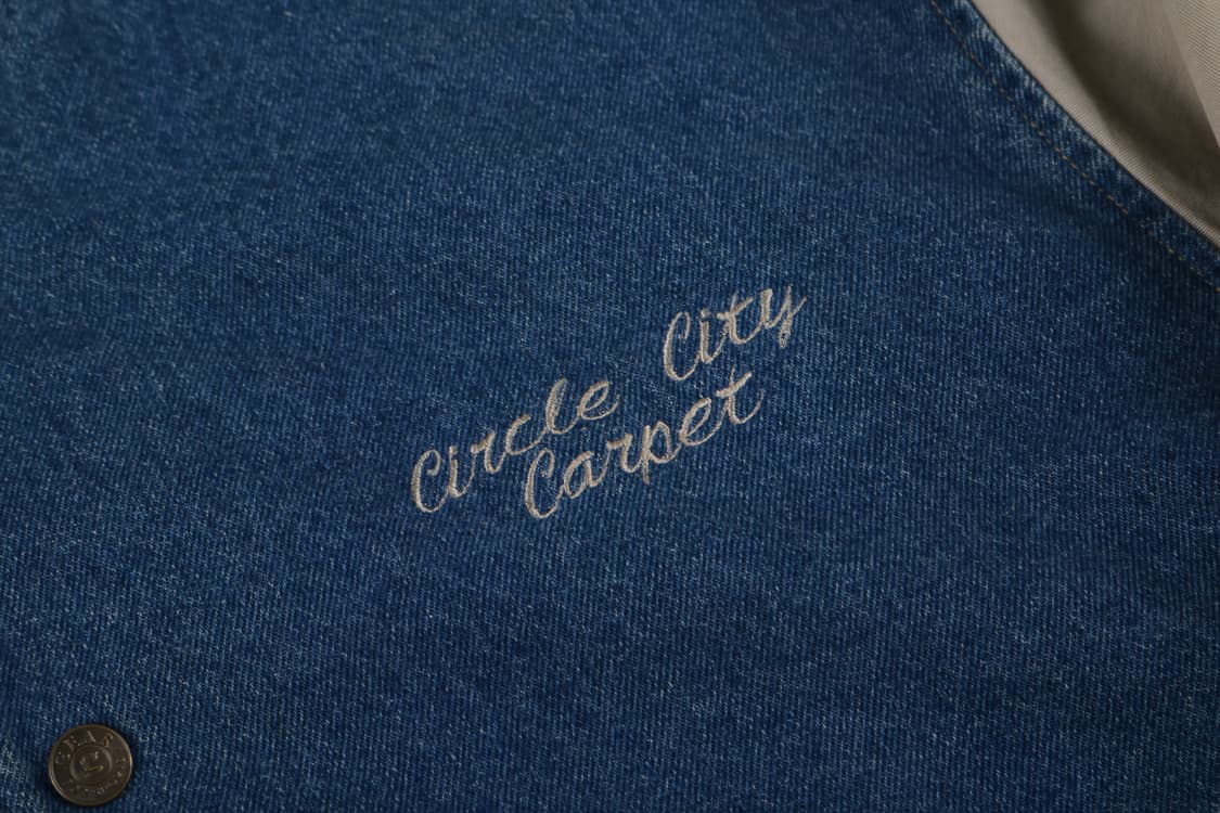 [M] 00's 기어 포 스포츠 데님 바시티 자켓 상품이미지3