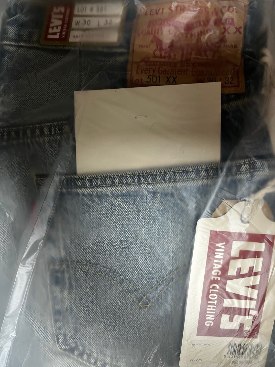 리바이스 LVC 재팬 1955 501 블랙잭(30*32사이즈) 상품이미지1