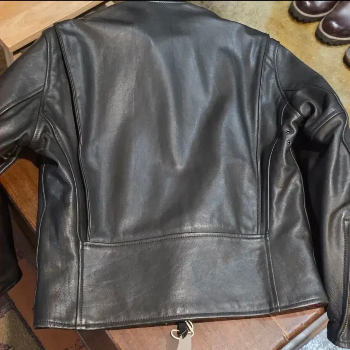 에어로레더 카페레이서 자켓  상품이미지8