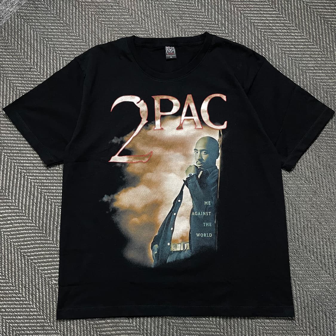빈티지 투팍 힙합 프린팅 티셔츠o 4942 상품이미지1