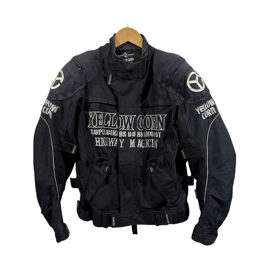 [Yellow Corn] 옐로우콘 3M 리플렉티브 스카치 바이커 자켓 상품이미지1