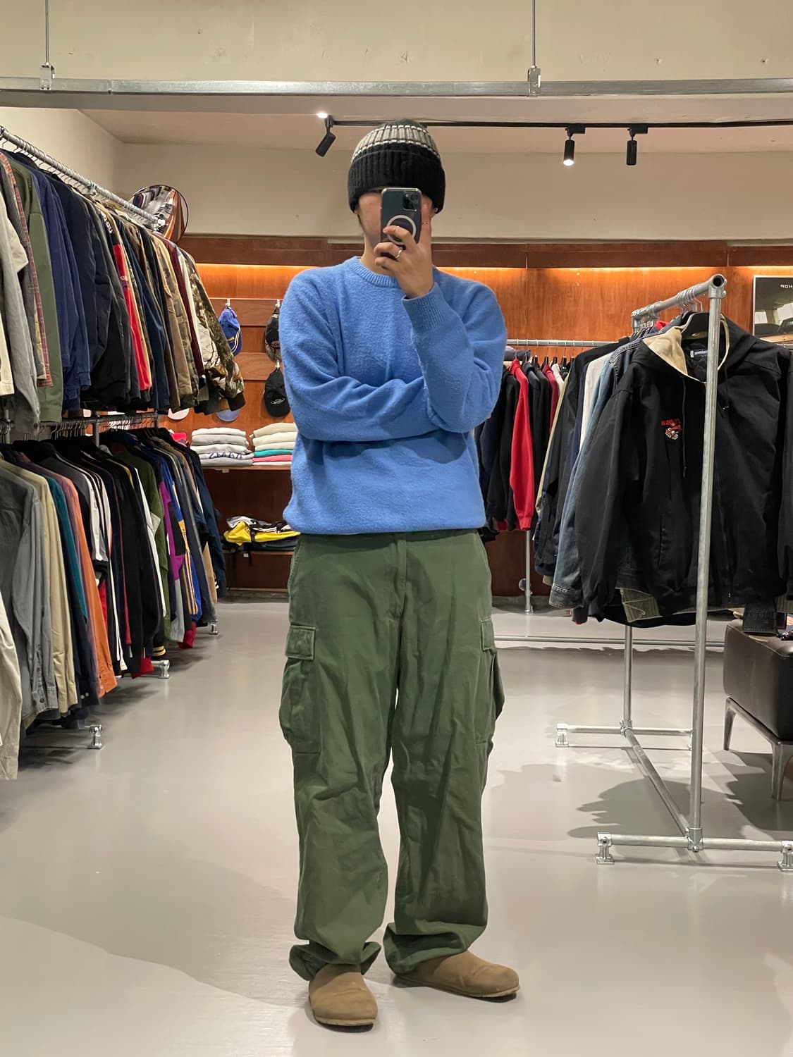 빈티지 유틸리티 카고 벌룬 팬츠 상품이미지6