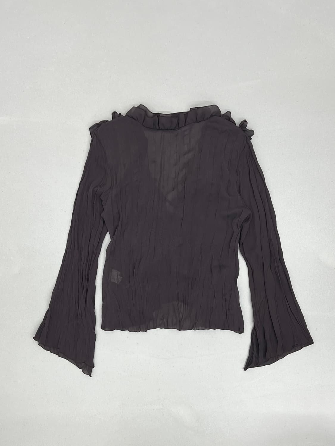 PRIVATE LABEL 도트 반팔 블라우스 상품이미지8