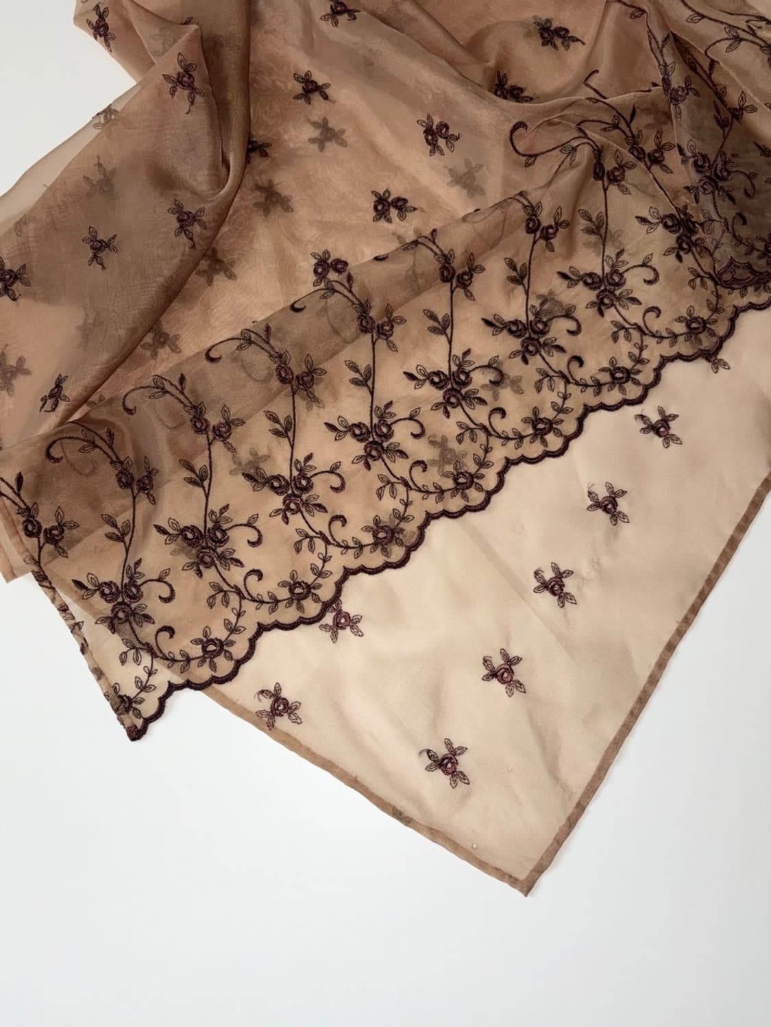 flower patterned scarf 상품이미지7