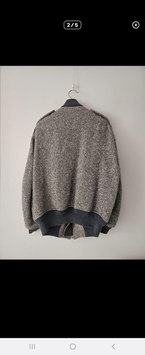 파세타즘 헤링본 봄버 상품이미지2