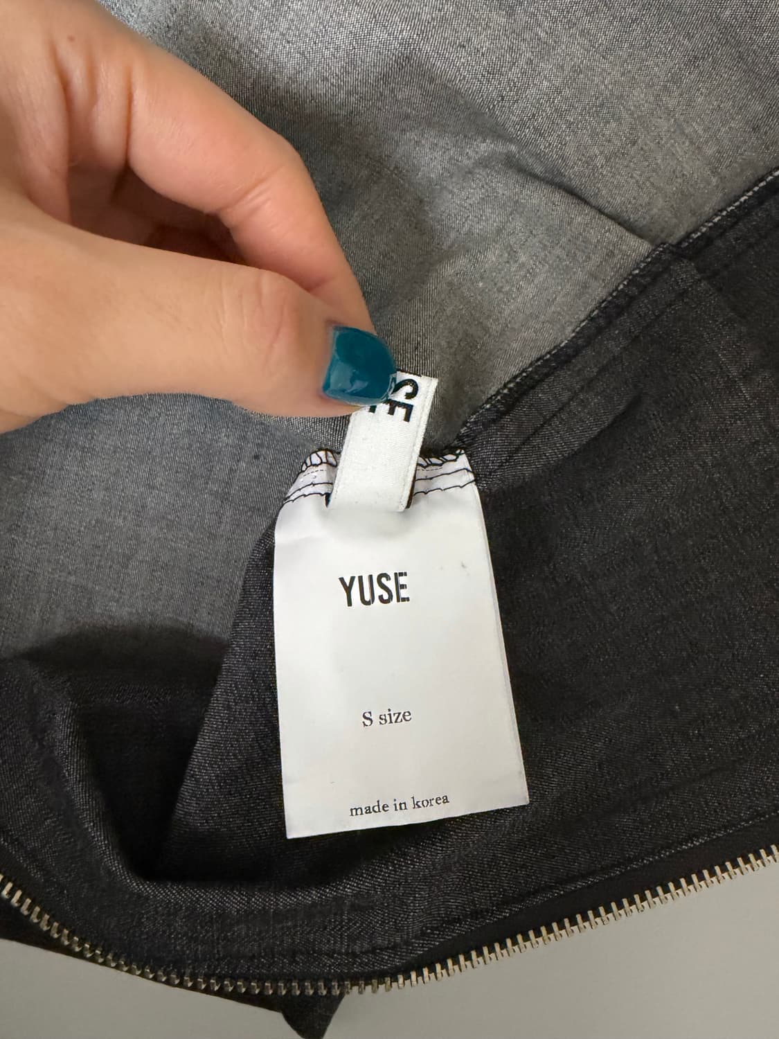 YUSE 유즈 데님 발 워머 Small  상품이미지5