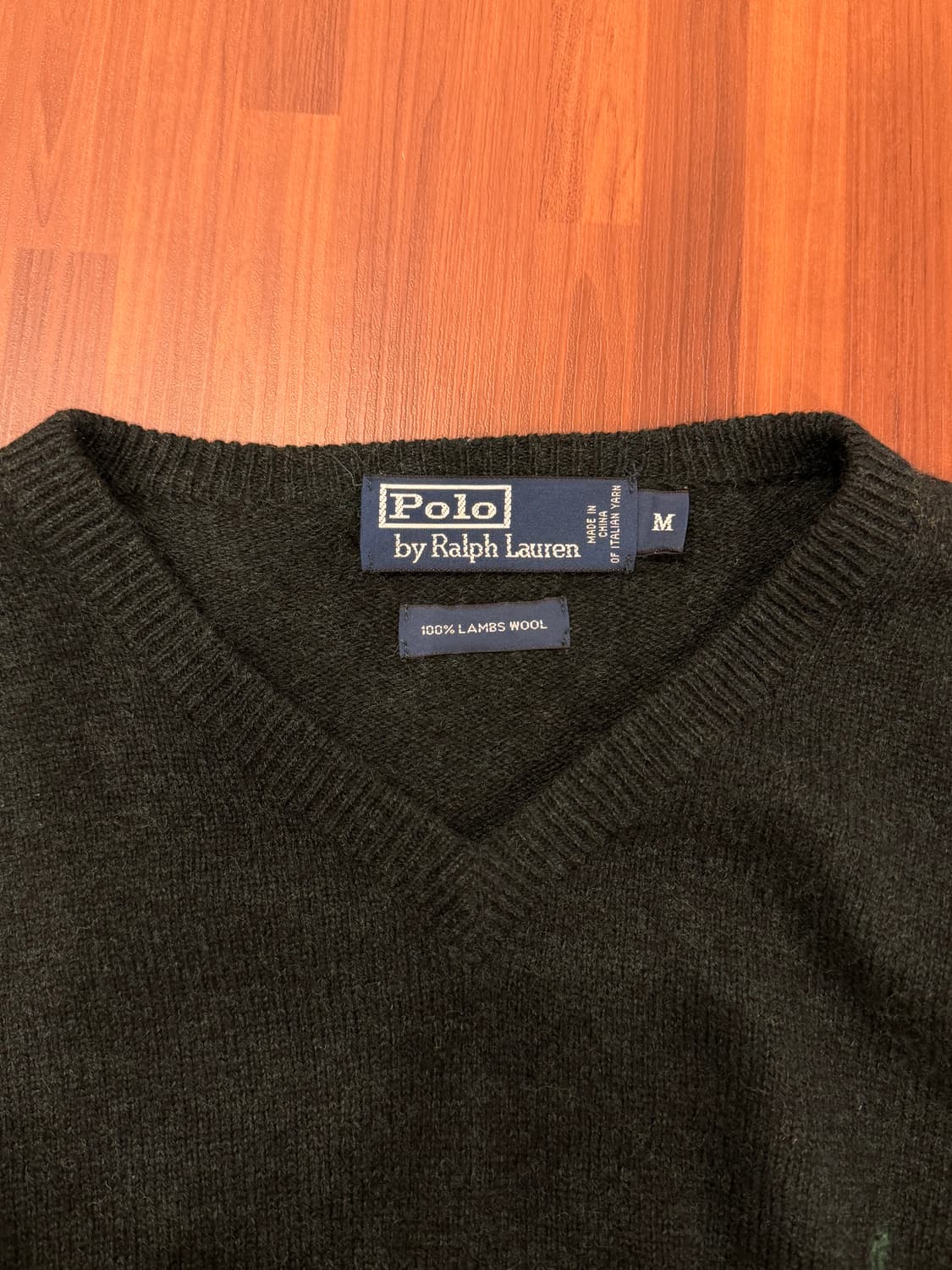 Polo ralph lauren 폴로 랄프로렌 램스울 브이넥 니트 상품이미지8