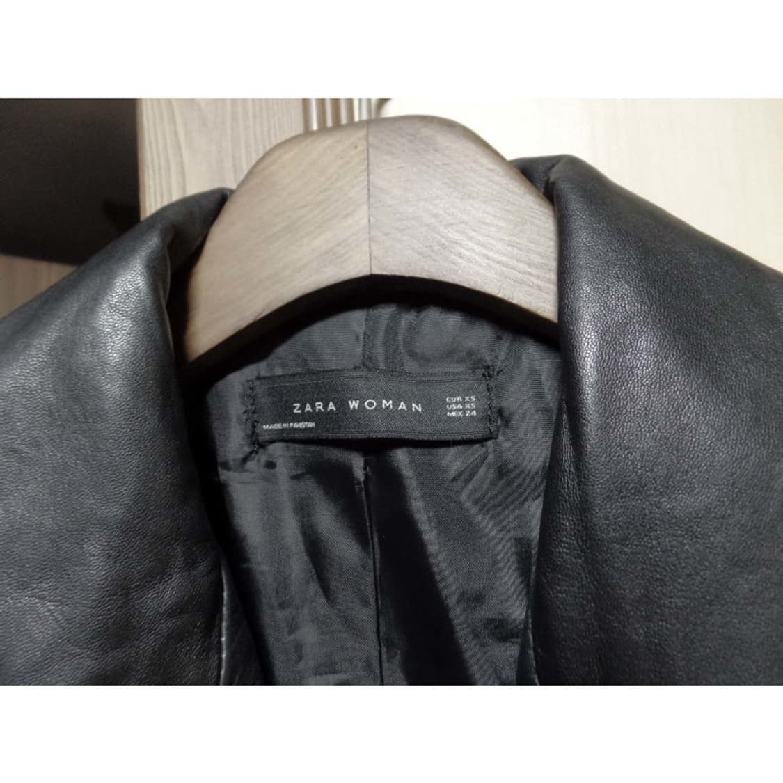 55 66/ ZARA WOMAN/ 양가죽자켓/ 토1010 상품이미지3