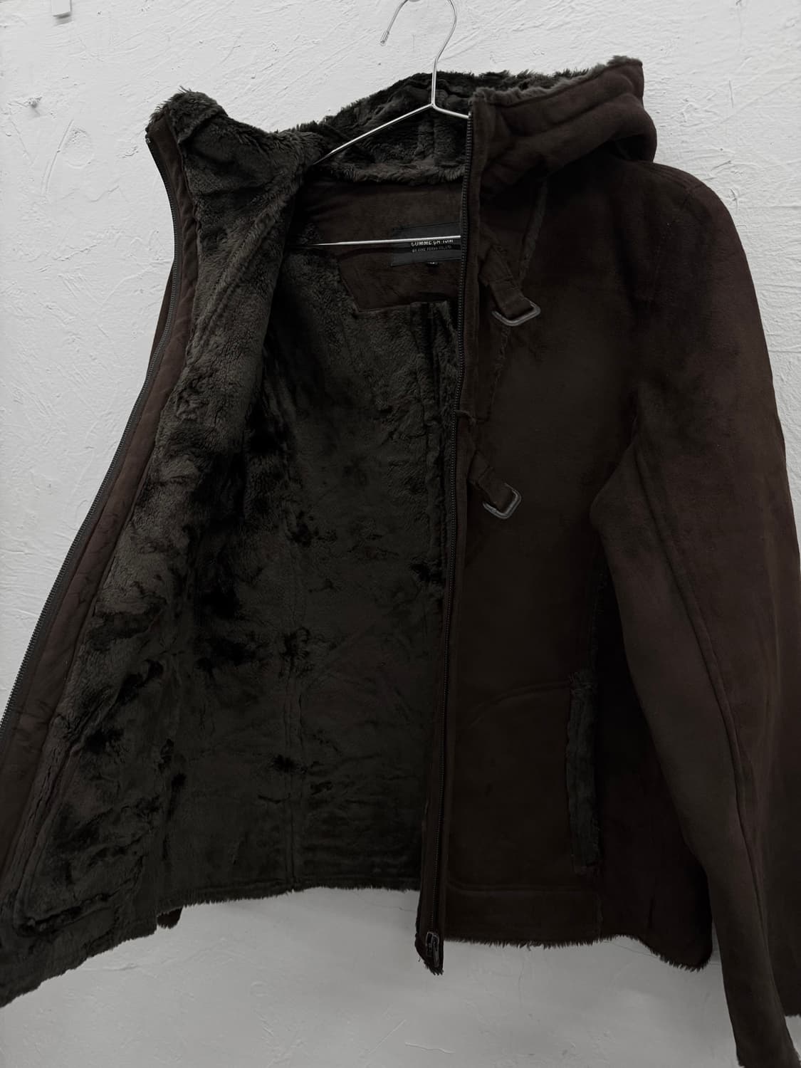 comme ca ism 후드 무스탕 상품이미지4