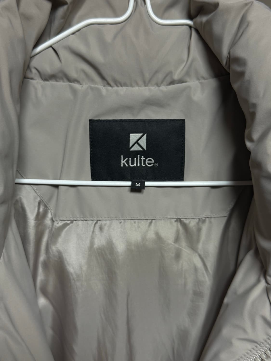 쿨트 - 826 헤비 패딩 자켓 (베이지/M) 상품이미지3