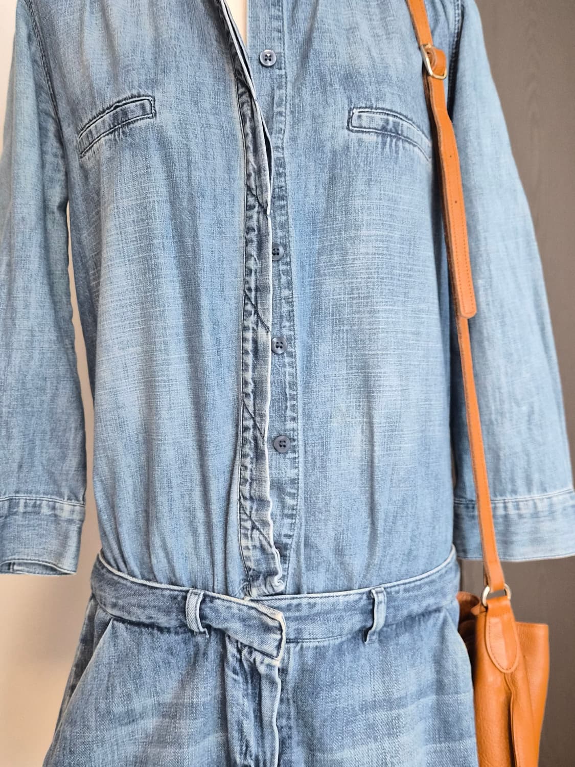 [Maje] 마주 데님 셔츠 원피스 상품이미지3