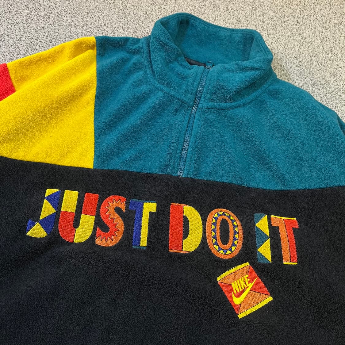 나이키 저스트 두잇 빅로고 반집업 플리스  상품이미지3