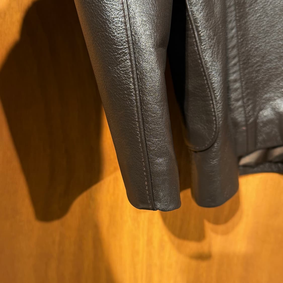 송탄 다크호스 카우레더 자켓 L 105 소가죽 상품이미지8