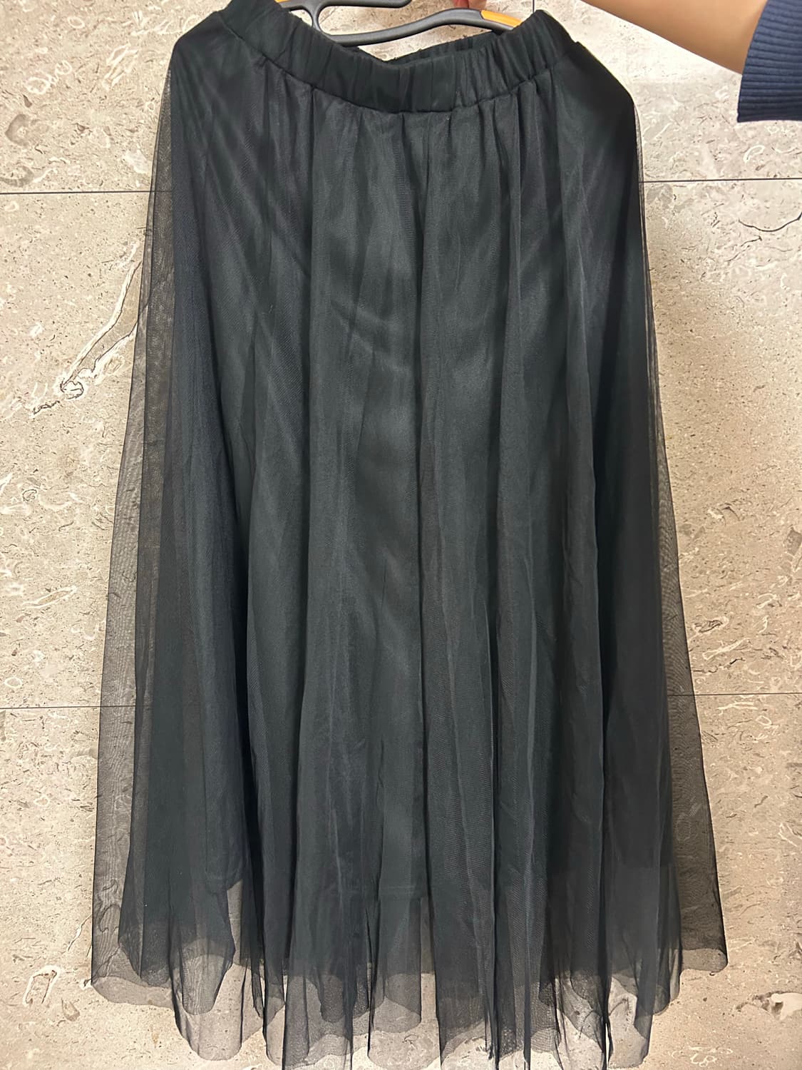  stradivarius 블랙 샤스커트 튤스커트 상품이미지2