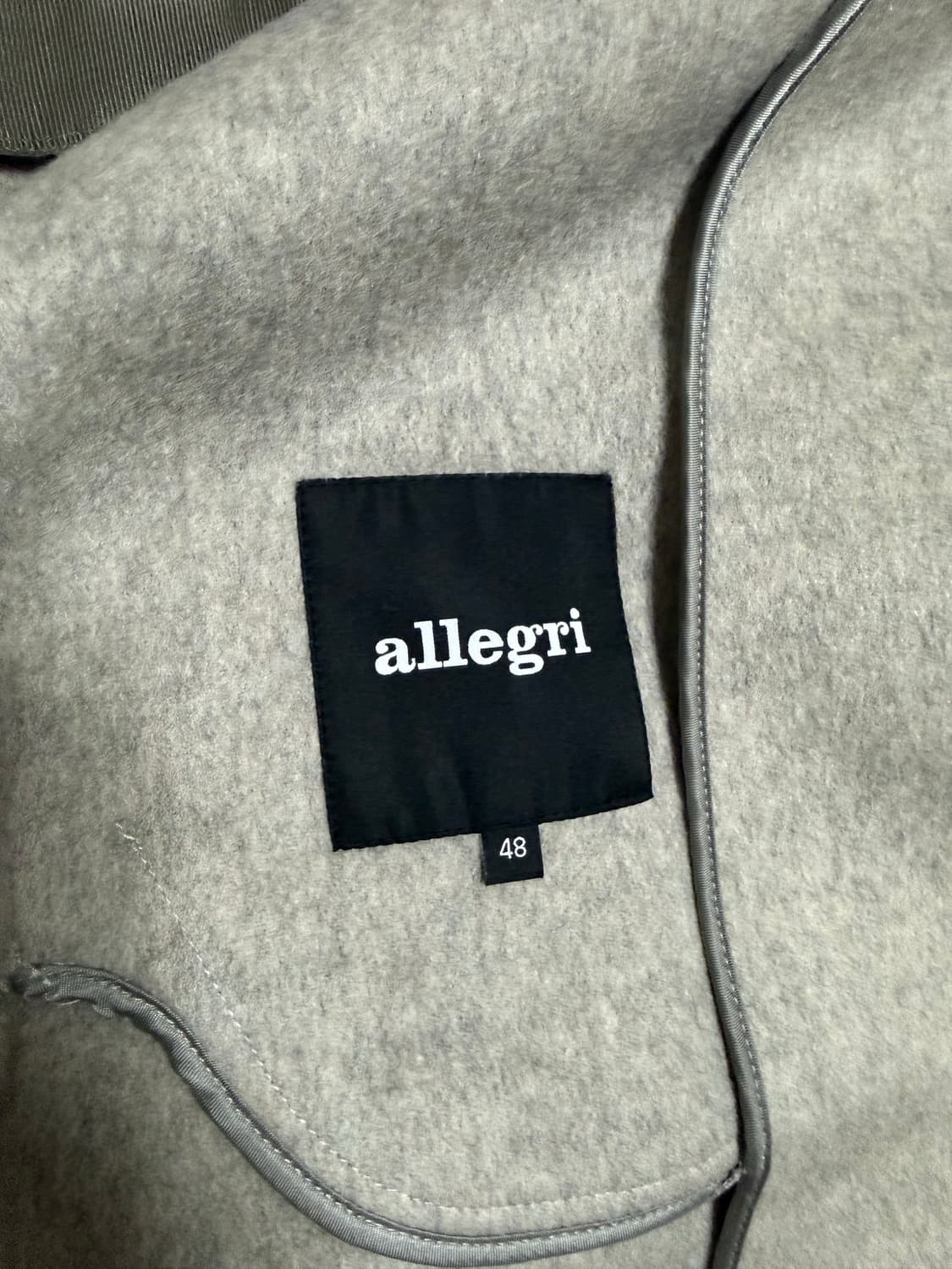 알레그리(allegri) 캐시미어 오버핏 로브 코트 48 상품이미지5