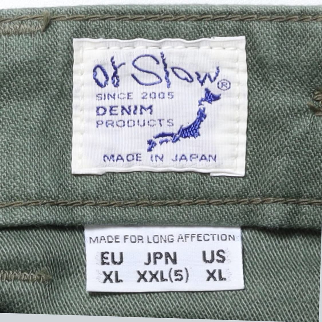 오어슬로우 Orslow Fatigue Pants 
 상품이미지7