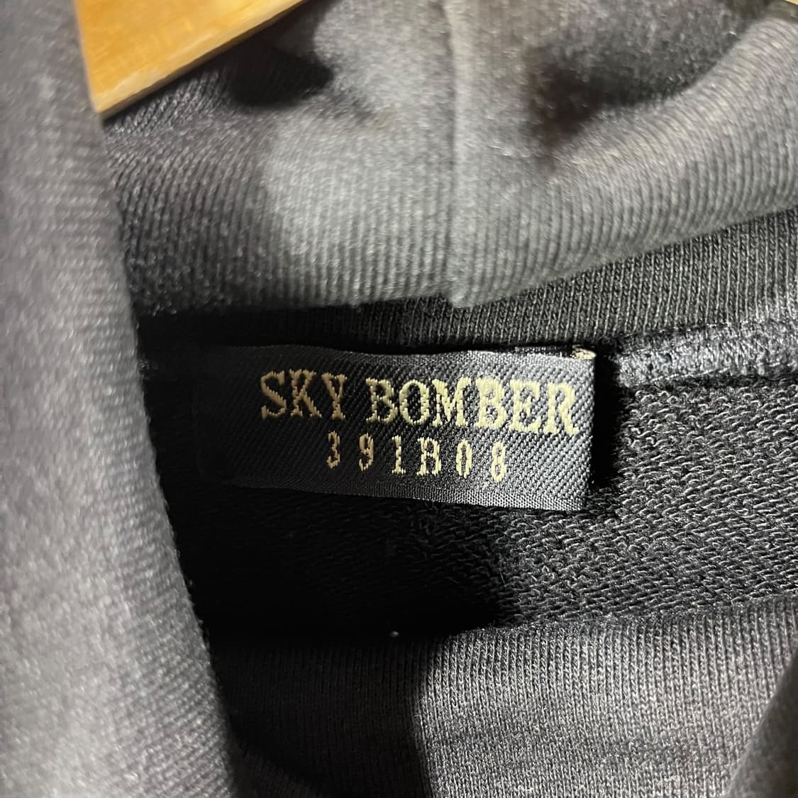 [Sky bomber] 스카이봄버 펑크패치 터틀넥 롱슬리브 상품이미지5