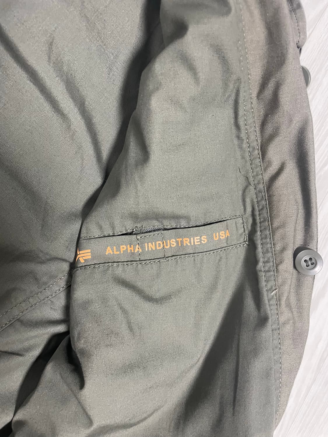 알파인더스트리 m65 필드자켓  LT 라지 105-110민트급 상품이미지4