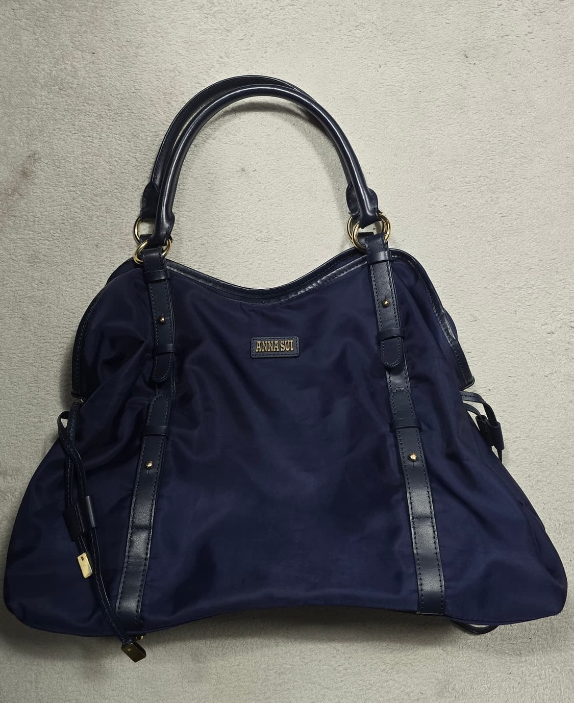 Anna Sui 안나수이 Y2k 네이비 숄더백 상품이미지1
