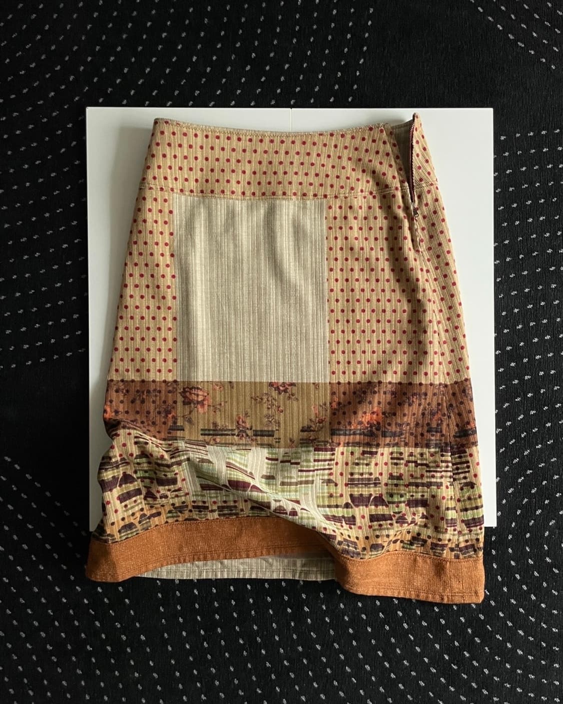 patterned skirt 상품이미지1
