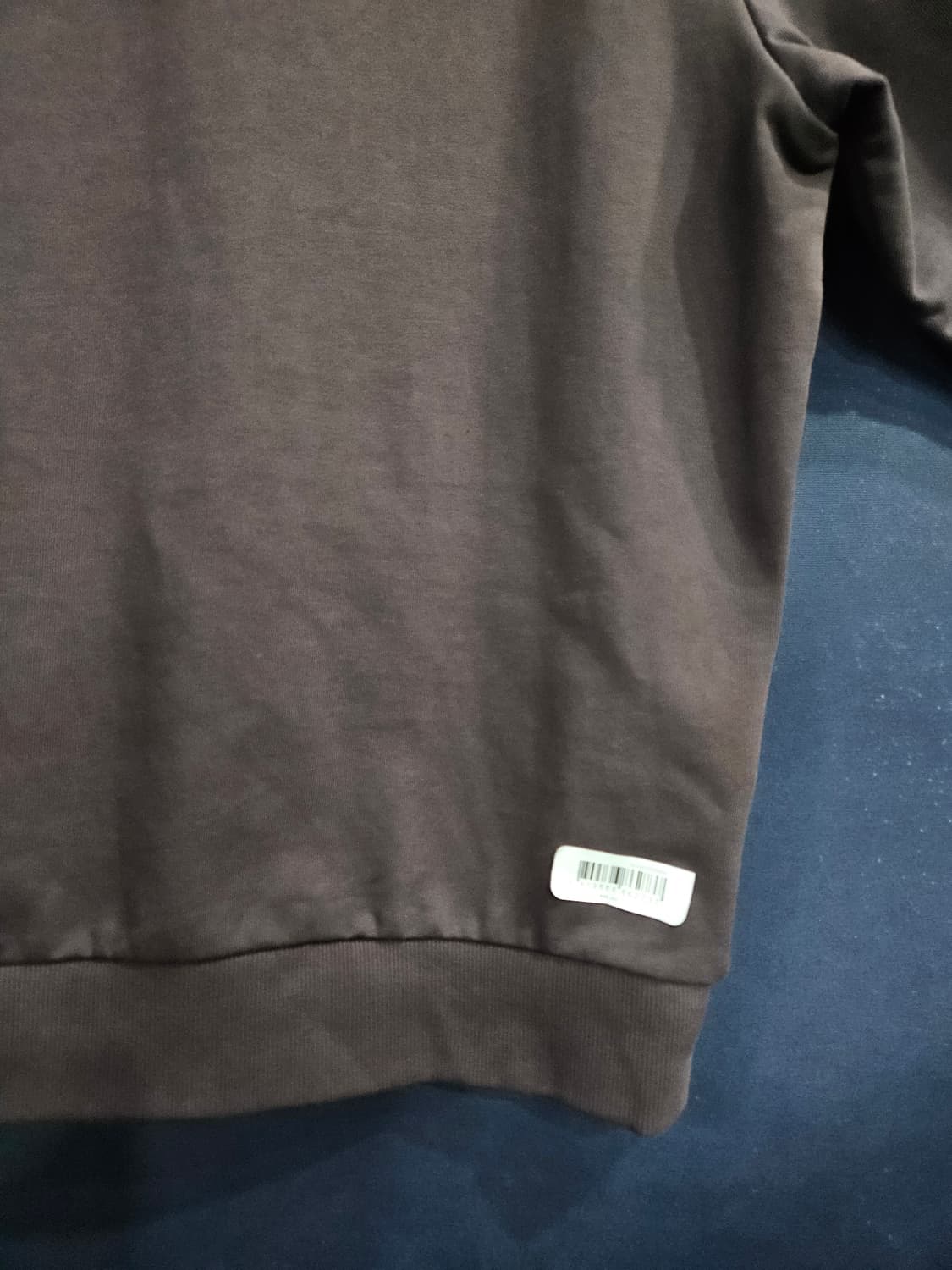 아이더 라이트버건디 남성 오버핏 100 맨투맨  상품이미지6