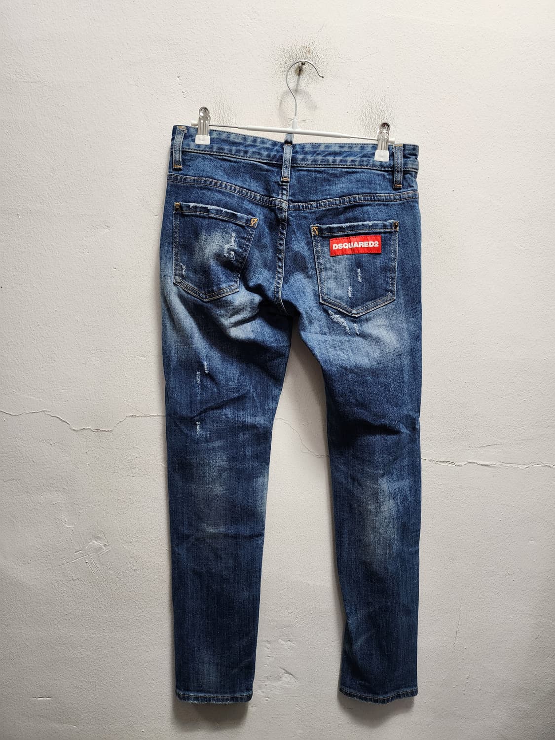 디스퀘어드2 레드패치 데님 청바지 상품이미지1