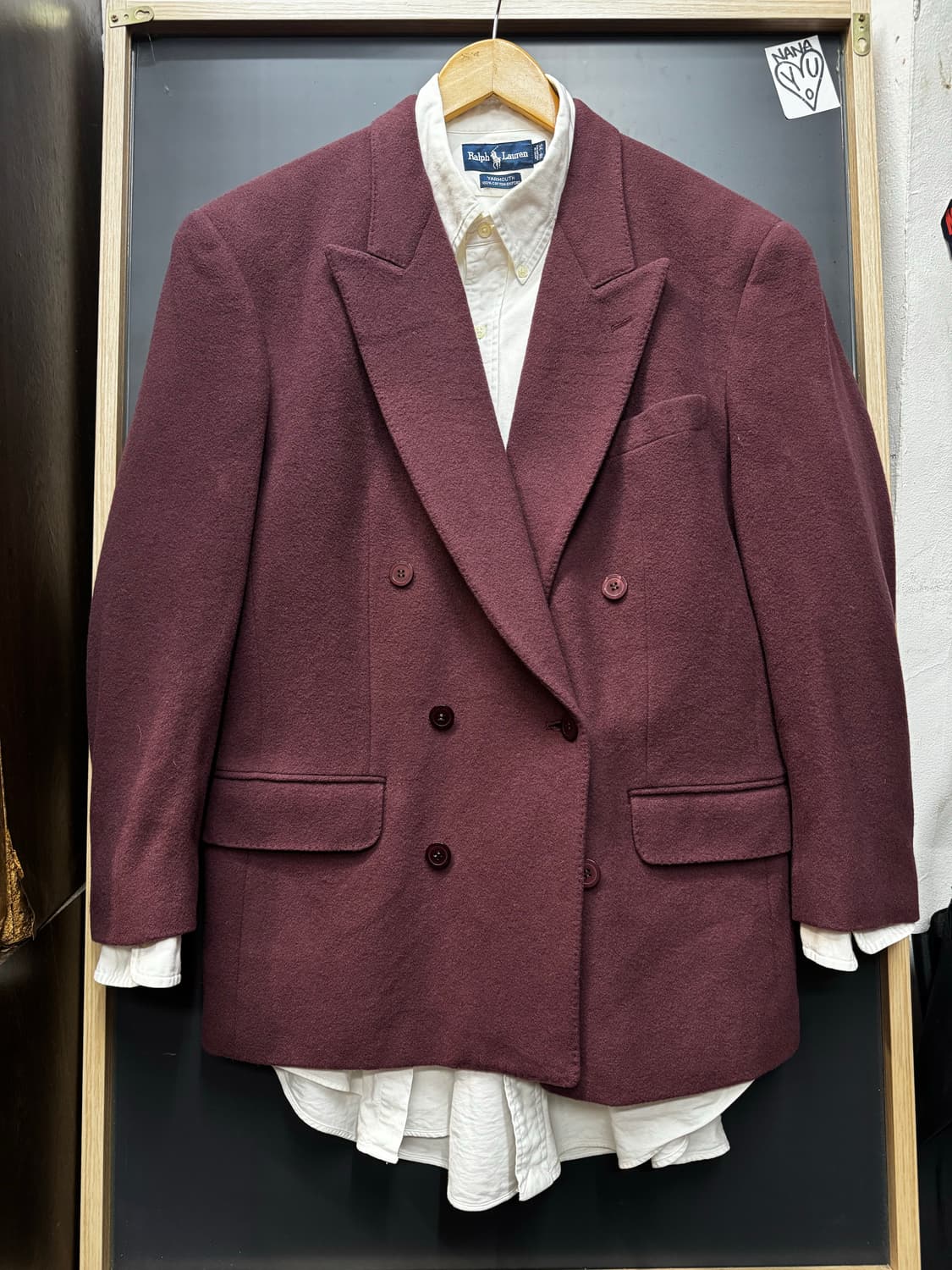 90s KENZO Homme Double breasted blazer 상품이미지1