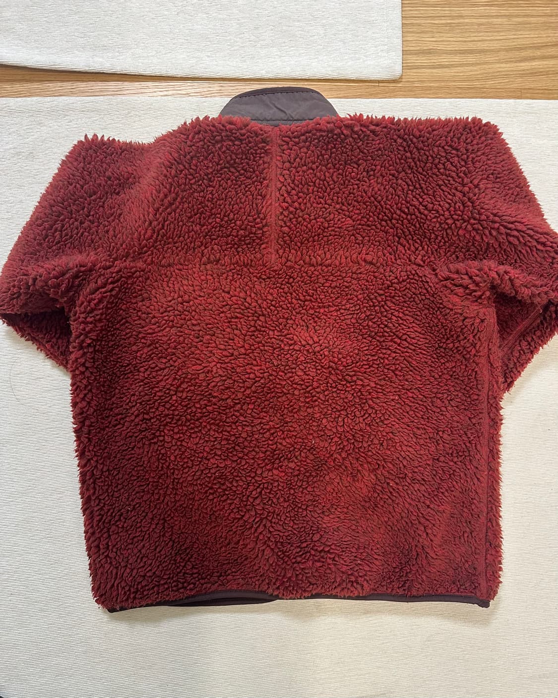 (M) 파타고니아 빈티지 딥파일 버건디 상품이미지4