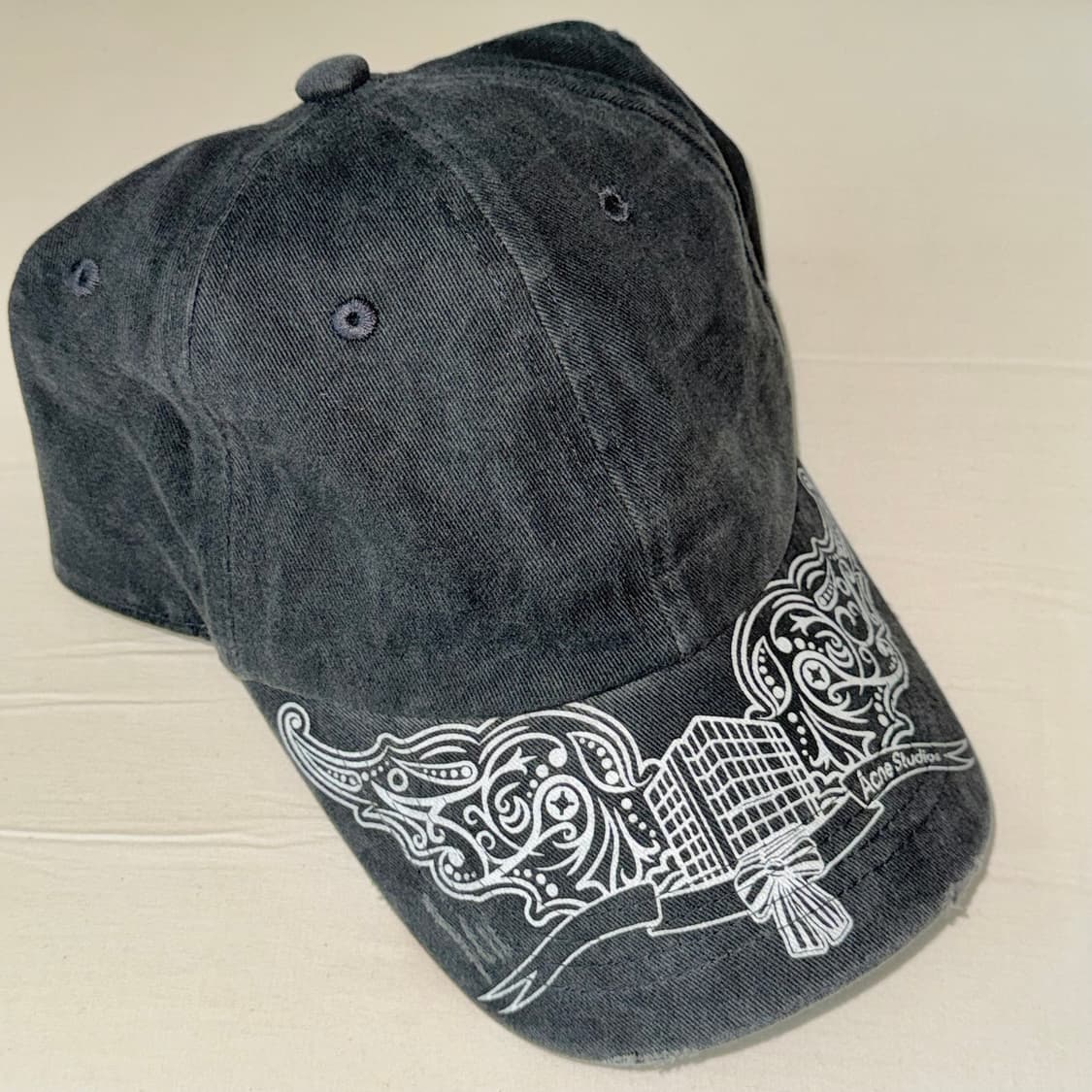 아크네스튜디오 로고 캡 모자 볼캡 상품이미지4