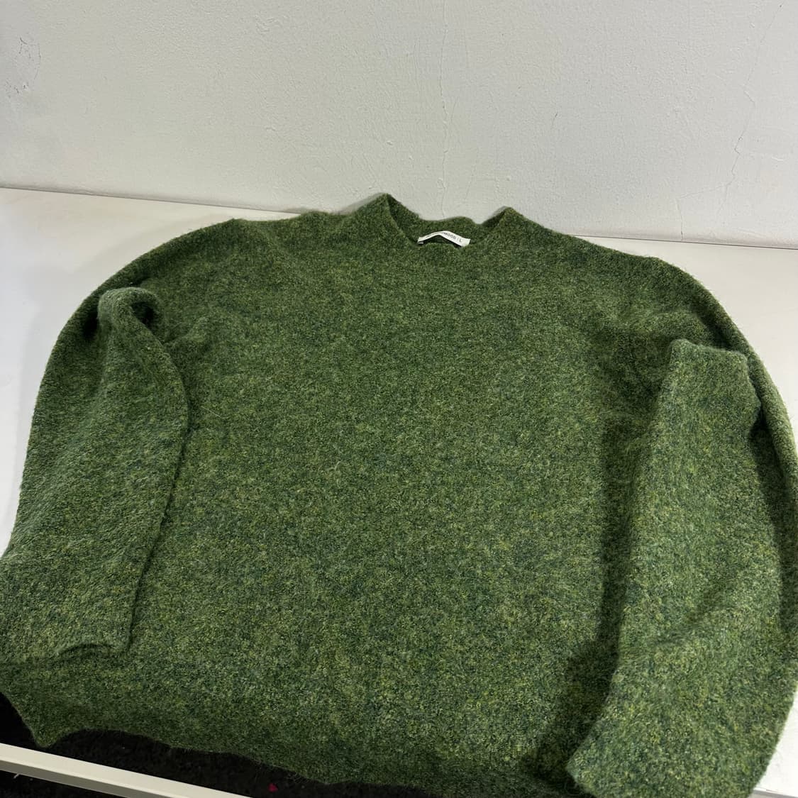 L 인템포무드 그린 보카시 니트 상품이미지3