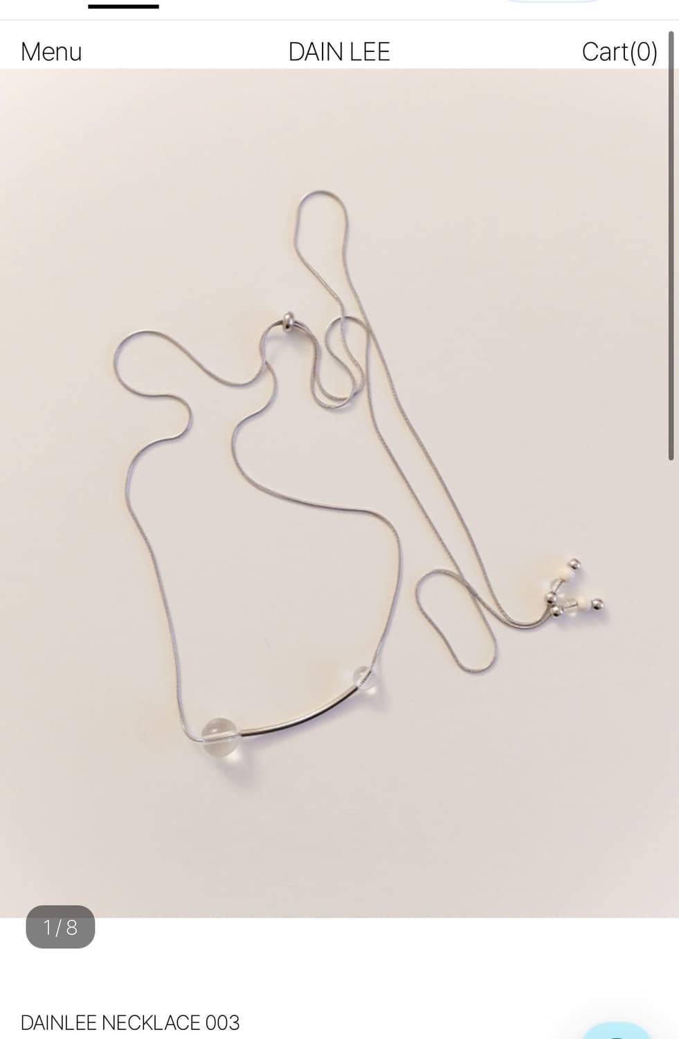 다인리 003 목걸이 상품이미지1