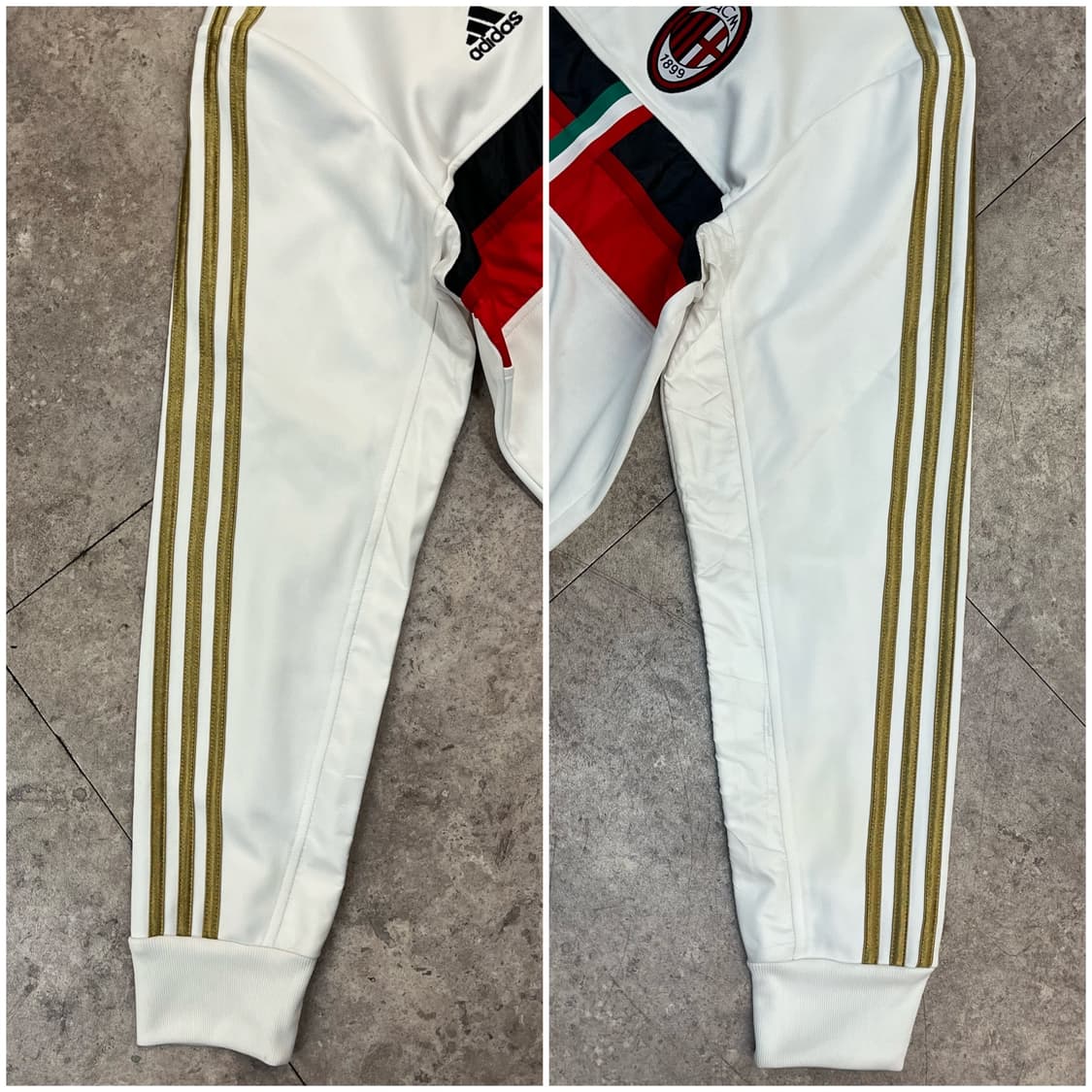 아디다스 AC밀란 트랙탑 져지 화이트 L #csz2463 상품이미지7