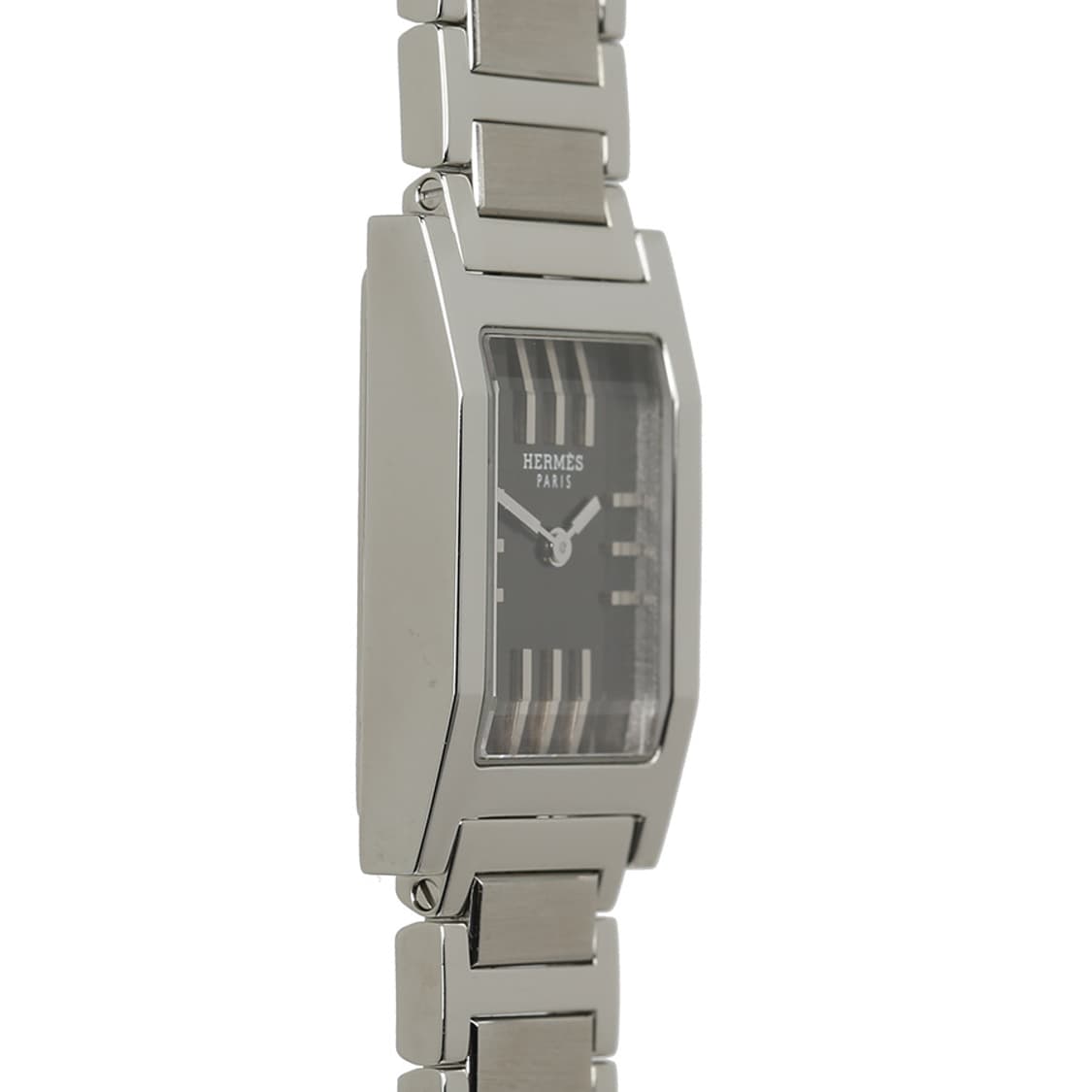 에르메스 텐덤 스틸 워치 블랙 인덱스 시계 TA1.210 상품이미지5