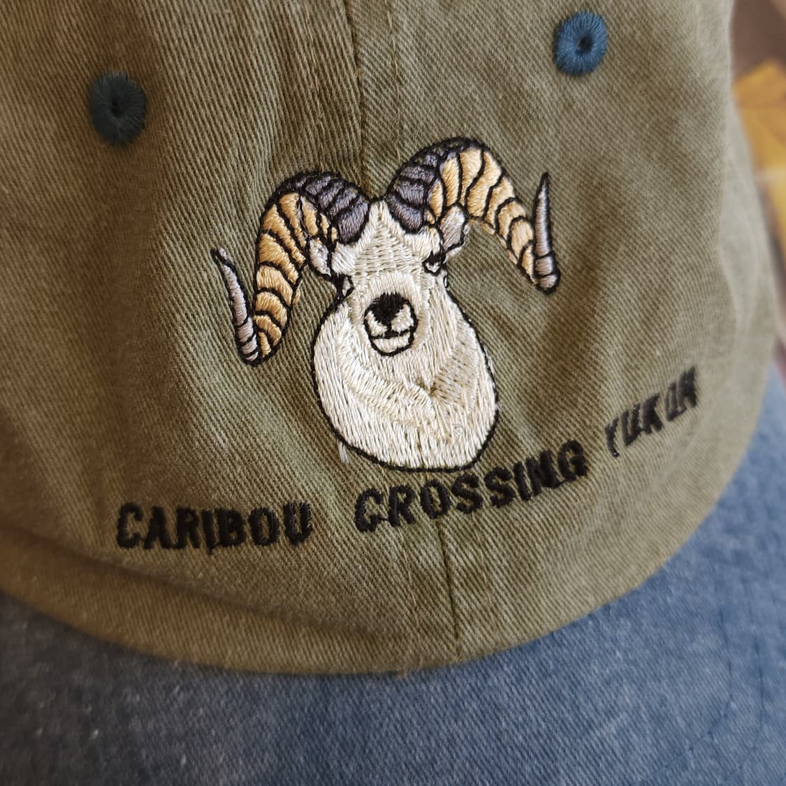90s 빈티지 캡모자 애니멀 캡모자 트러커캡 미국 빈티지 산양 상품이미지2