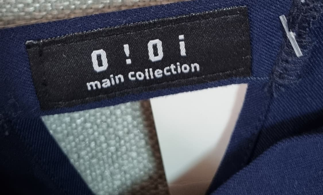 새상품) ~88 (XL) oioi 네이비 블라우스 상품이미지3