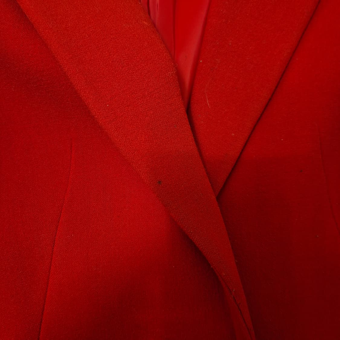 미샤 레드 모직 싱글 코트 85-97-160 상품이미지4