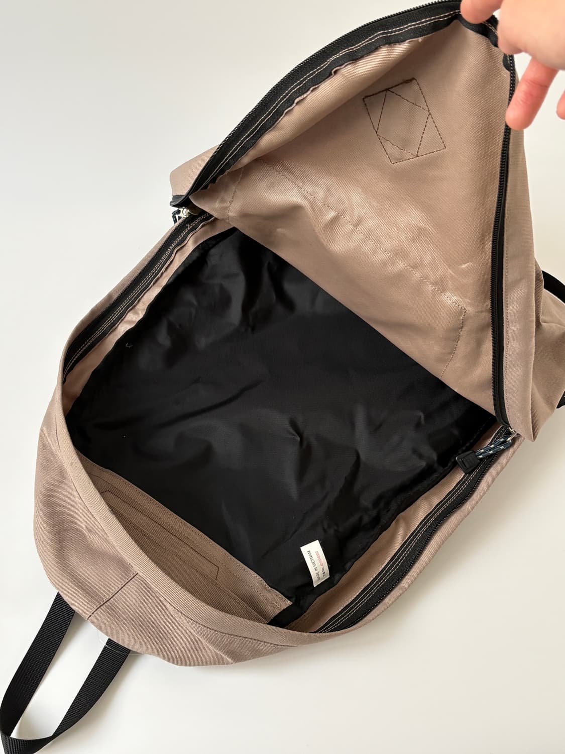 Vintage Cotton Twill Daypack (Beige) 상품이미지10